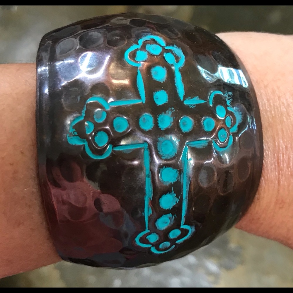 Copper cuff bracelet